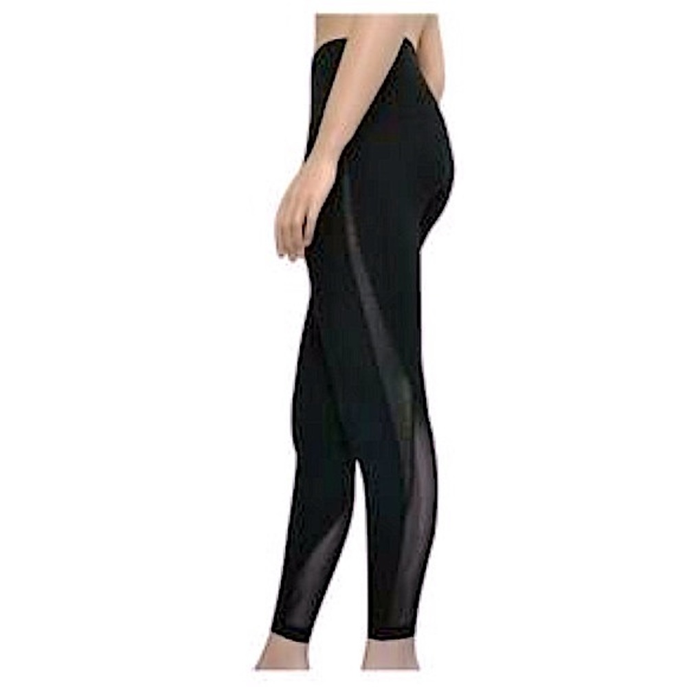 Lululemon High Rise Wunder Under w/ Mesh Leggings Sz 12